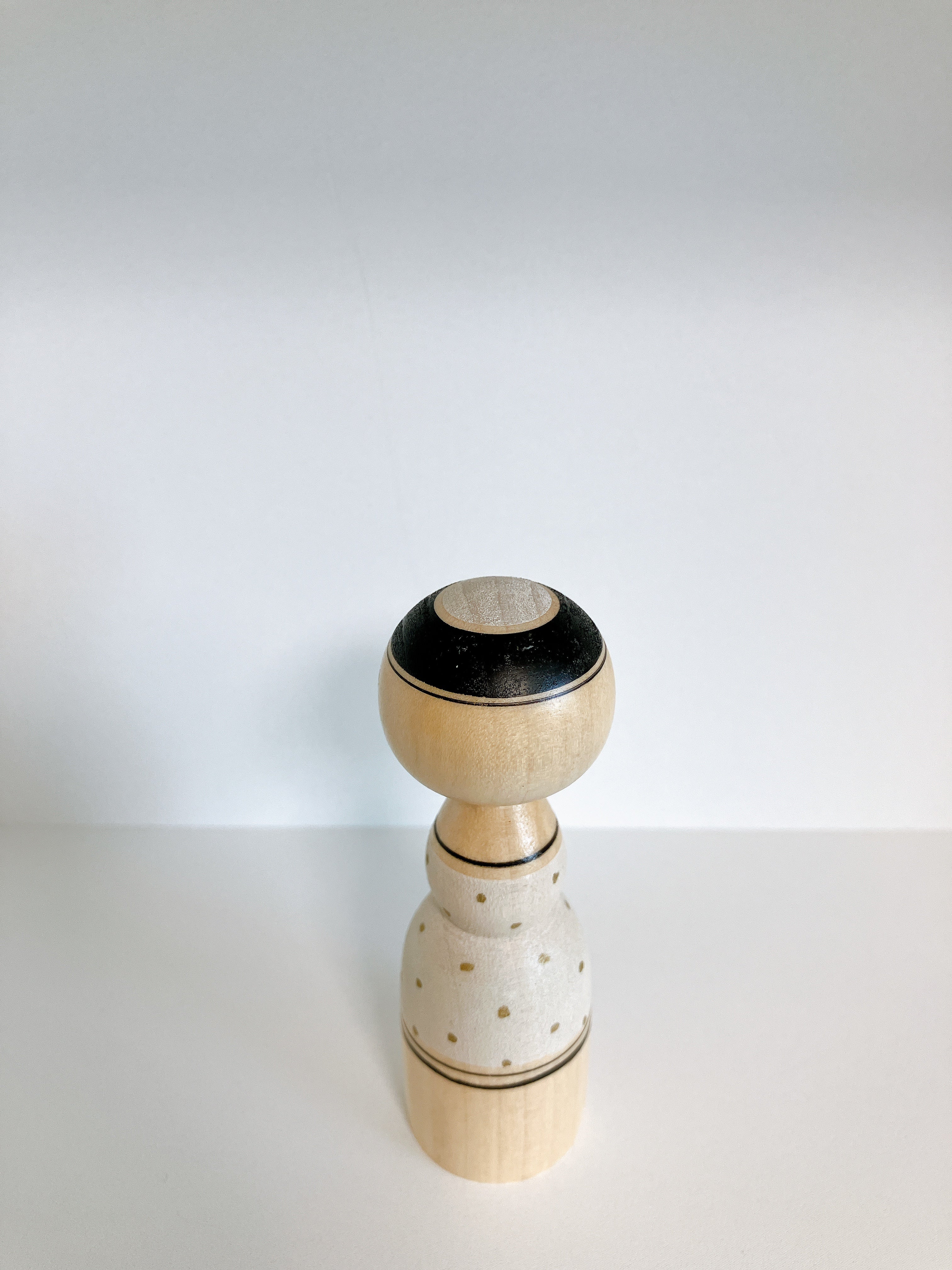 オリジナルドレスこけし　池内潮音工人　【宮城県／弥次郎こけし】