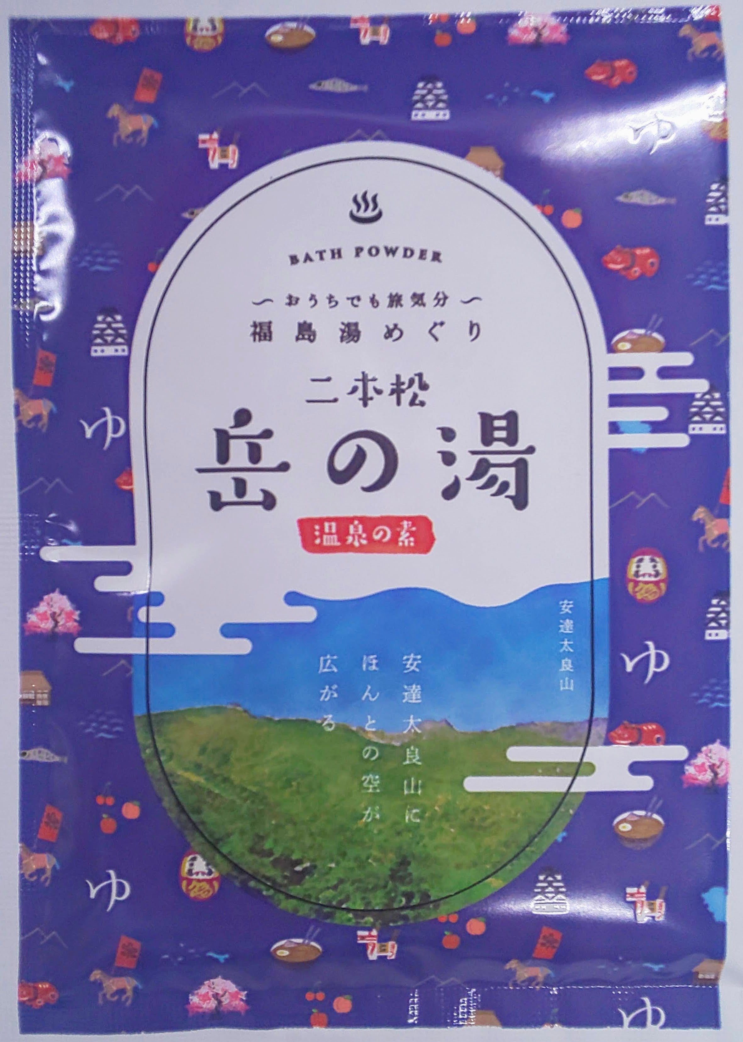 ～おうちでも旅気分～福島湯めぐり「二本松　岳の湯」温泉の素25ｇ