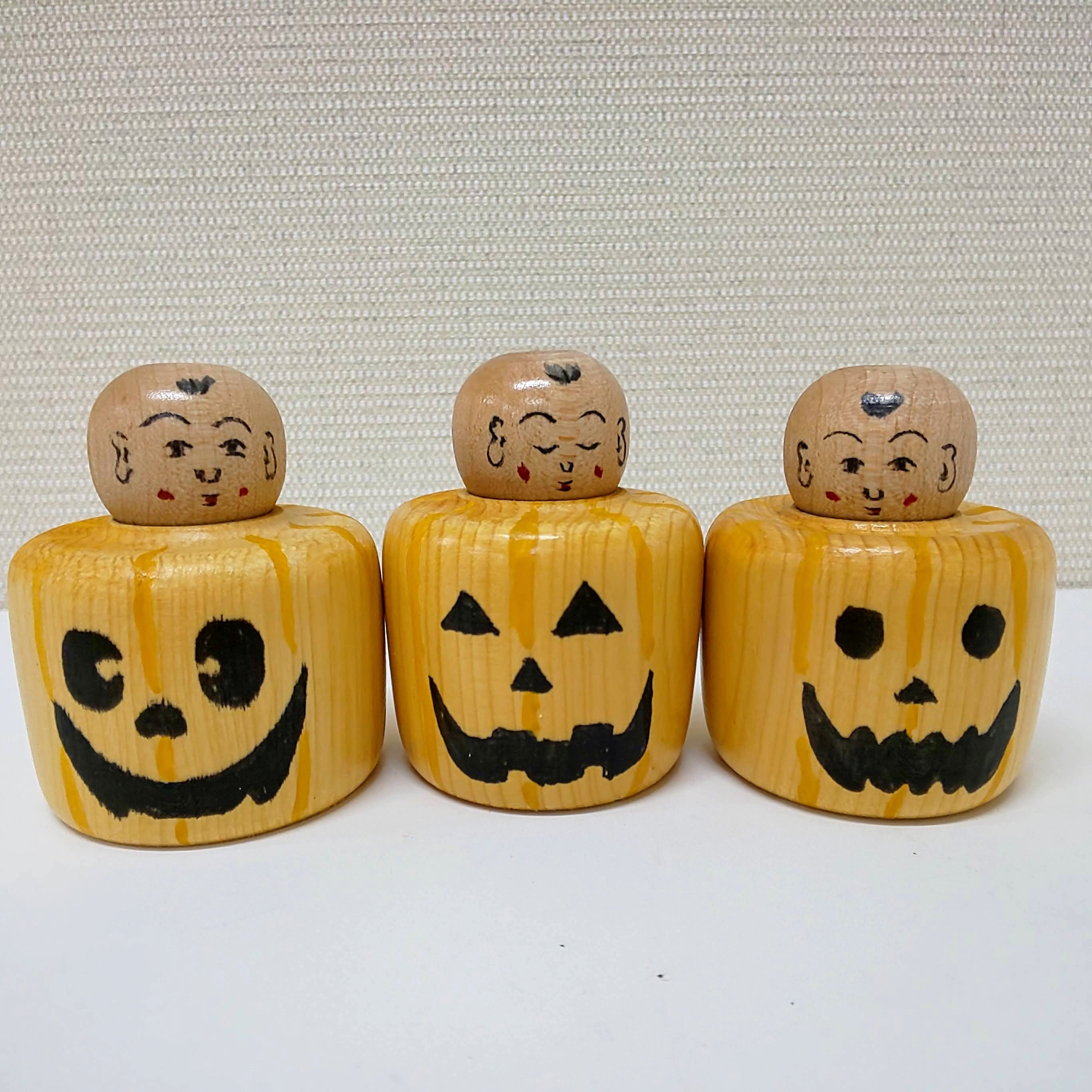 ミニえじこ（ハロウィンかぼちゃ）西山敏彦工人