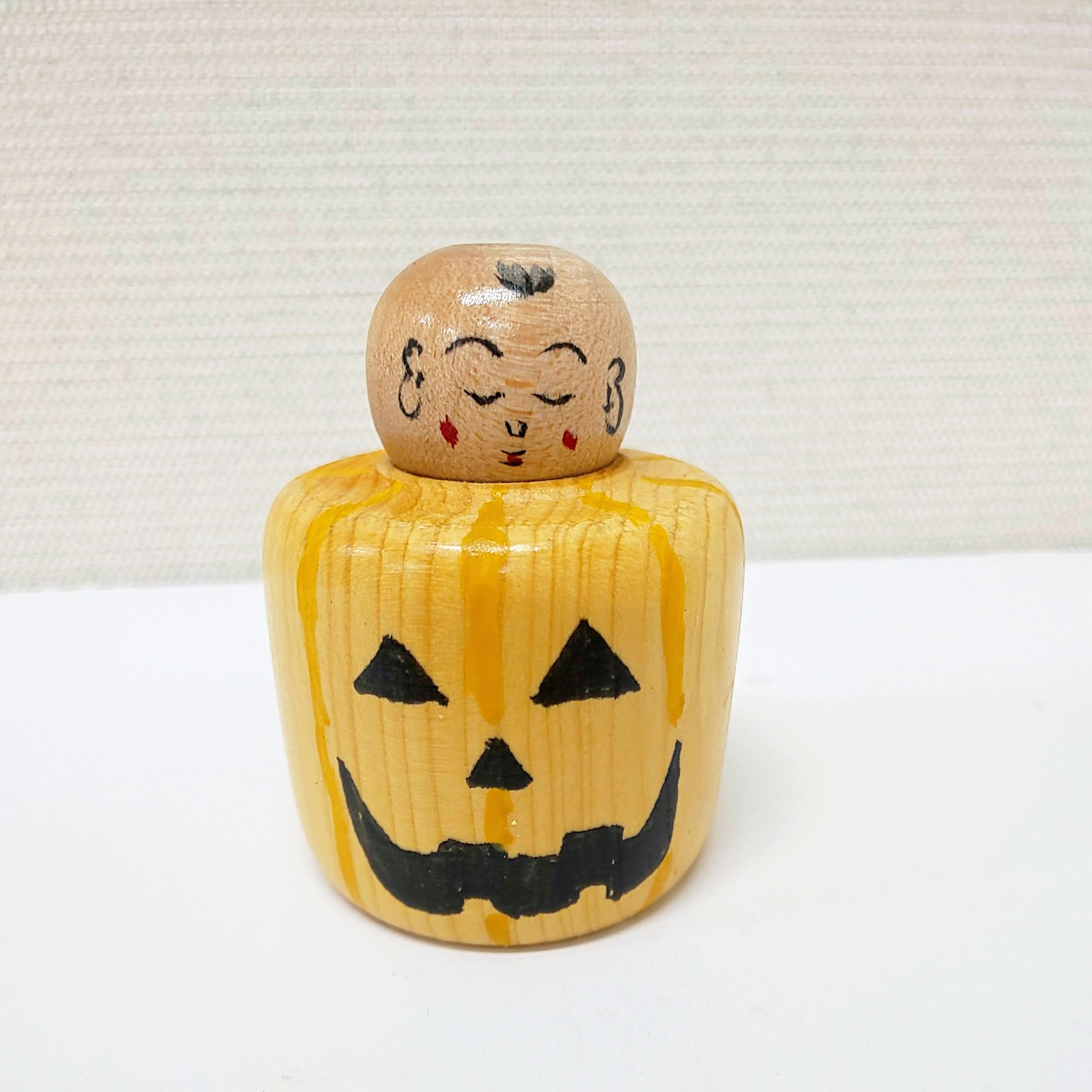 ミニえじこ（ハロウィンかぼちゃ）西山敏彦工人