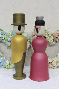 【受注生産】Happy Wedding Kokeshi　陳野原幸紀工人